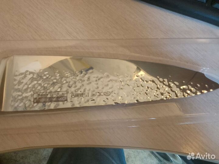 Шеф нож кованный