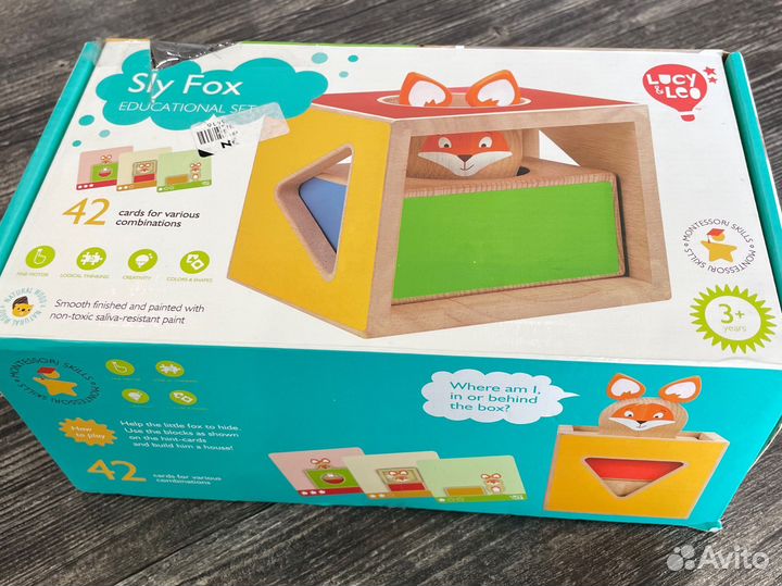 Обучающий набор Ловкий лис дерево от 3х лет