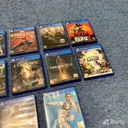 Игры для PS4/диски /Орден/Dark Souls/Skyrim