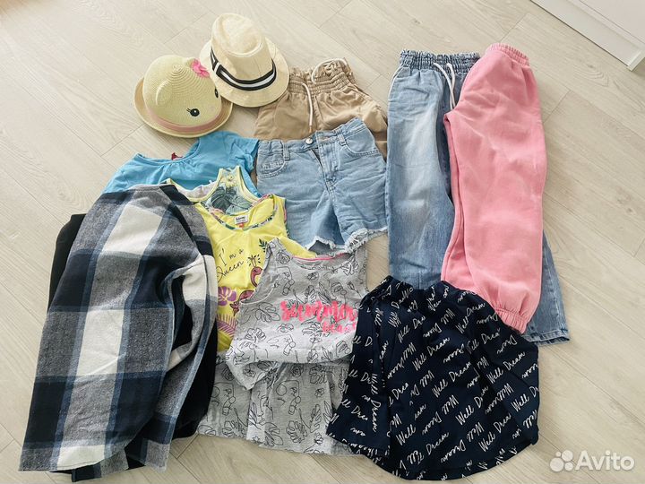 Вещи пакетом на девочку