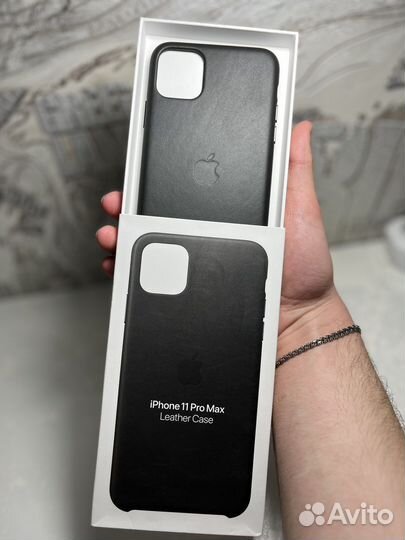 Чехол Leather Cover iPhone 11 pro max