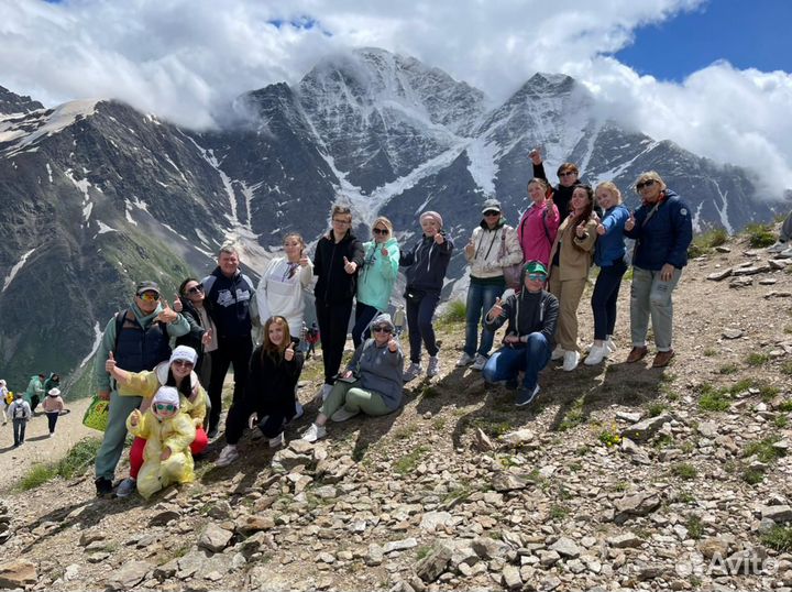 Автобусный тур Кавказ - Эльбрус, Домбай