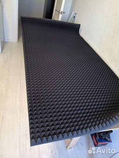 Акустический поролон пирамидка 1x2 м