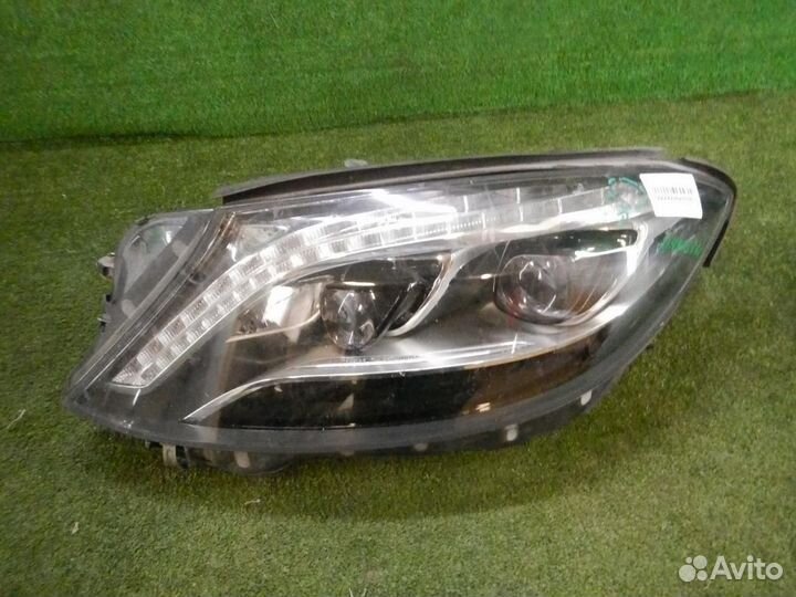 Битая Фара левая Mercedes S w222 (2013-2017) LED