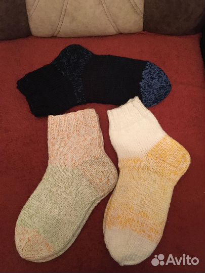 Носки вязаные р38-39