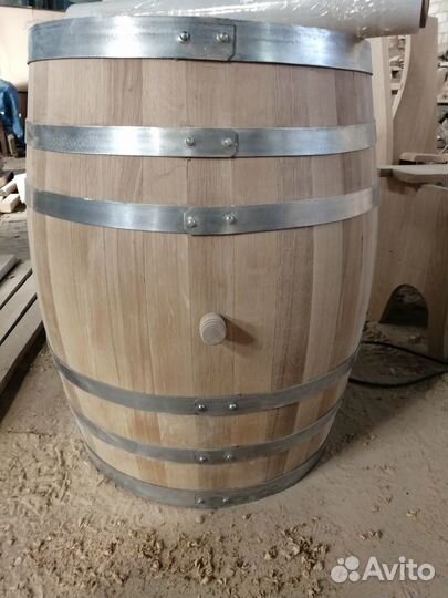 Дубовая бочка 100л из кавказского дуба
