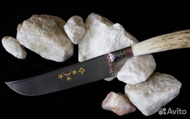 Кованный ножик ручной работы сталь D2