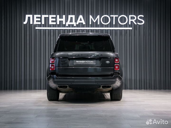 Land Rover Range Rover 4.4 AT, 2019, 56 718 км