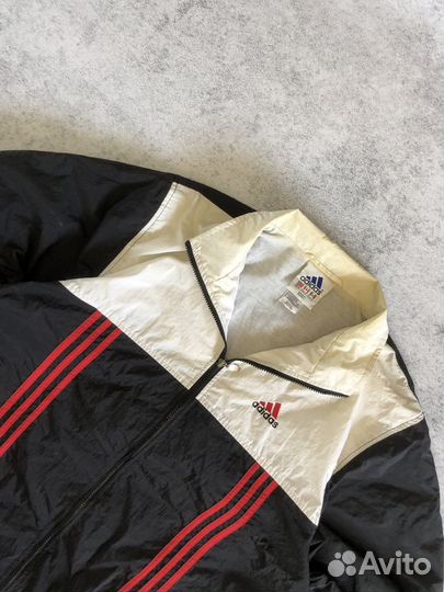 Adidas rare 90's vintage jacket винтажная ветровка