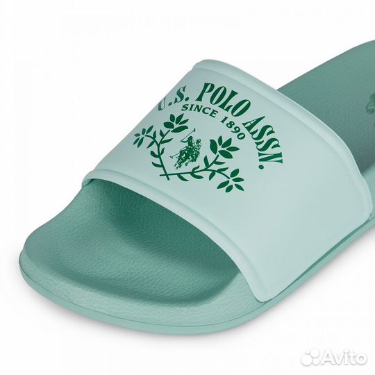Шлепки женские Ralph Lauren U.S polo assn оригинал