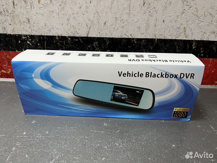 Зеркало регистратор с камерой заднего вида