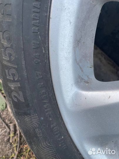 Колеса в сборе r17 5/100