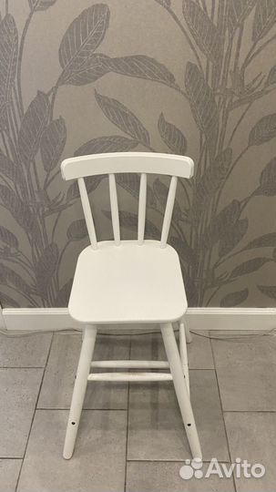 Высокий детский стул за общий стол IKEA