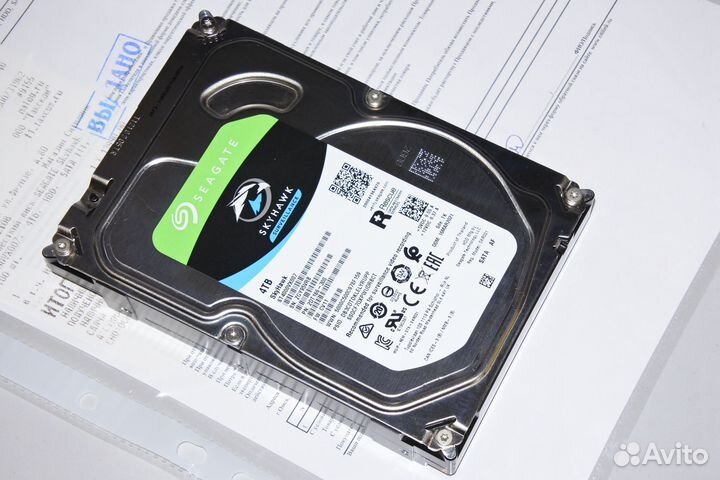 Жесткий диск 4 Tb Seagate SkyHawk