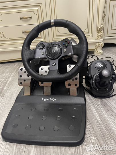 Руль logitech g920 + Shifter