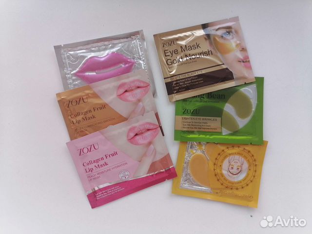 Патчи для глаз и губ