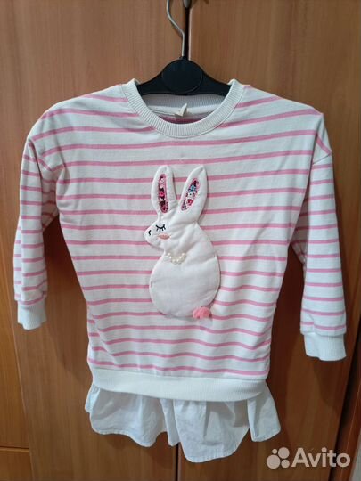 Платье туника для девочки 98