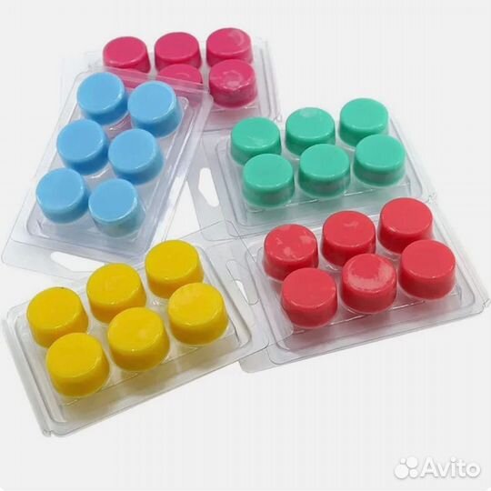 Формы для восковых плиток wax melts мелтс/аромавос