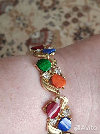 Колье, браслет, серьги, кольцо