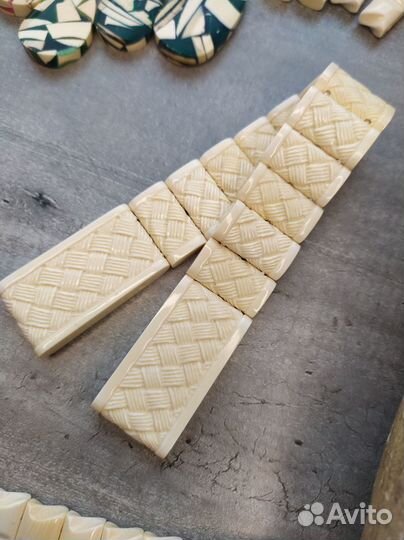 Четки плетенки из бивня мамонта