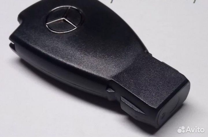 Корпус ключа Мерседес пластик 2 кнопки