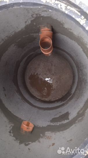 Септик из бетонных колец под ключ