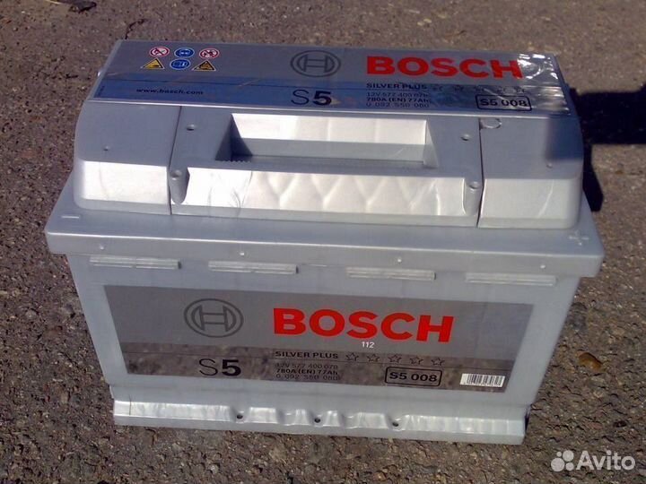 Купить аккумулятор бу Bosch 77Ah