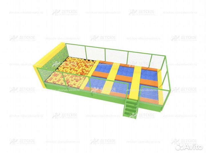 Батутная арена ба-6, детская игровая зона