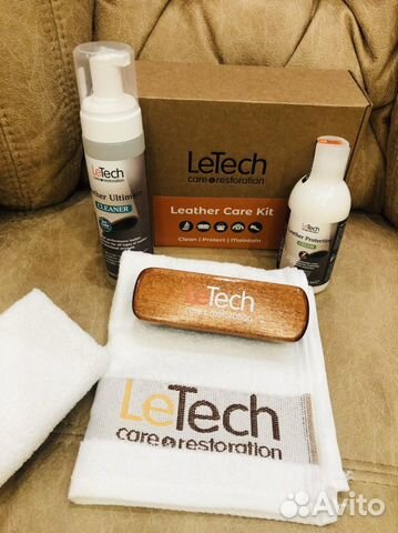 Набор для ухода LeTech за кожей автомобиля