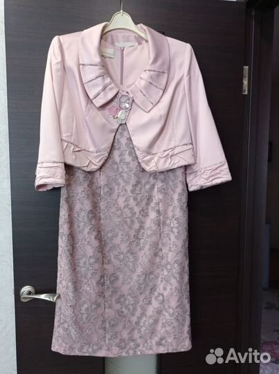 Платье с болеро очень нарядное р.48