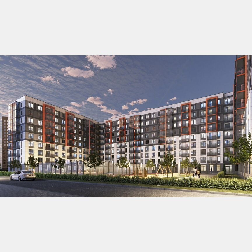 1-к. квартира, 41,4 м², 7/9 эт.
