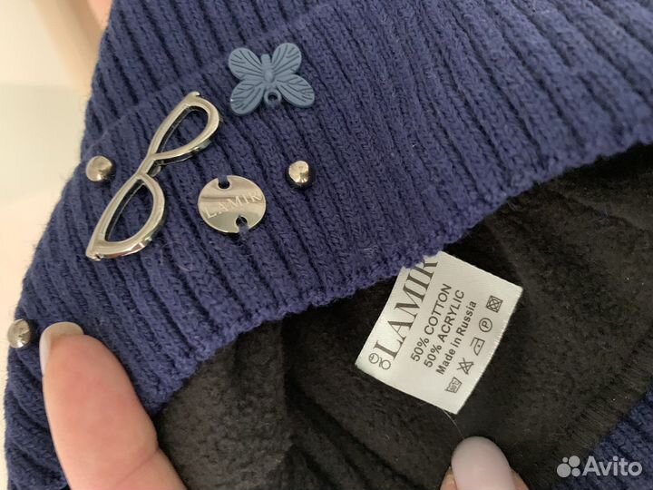 Шапка и шарф-снуд на зиму