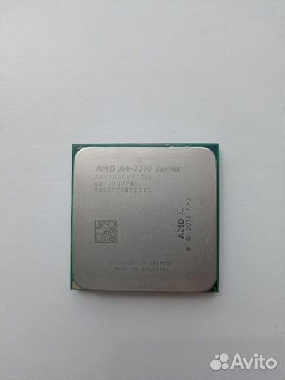 Процессор AMD a4 -7300 apu with radeon hd graphics