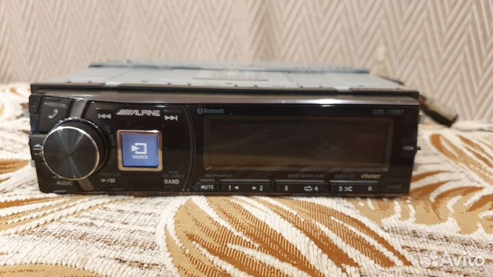Магнитола Alpine сde-178BT