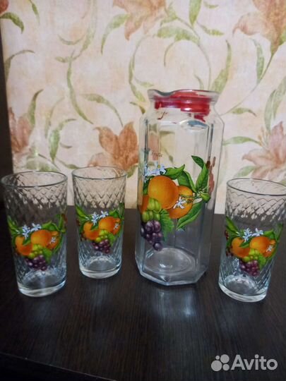 Графин + 3стакана