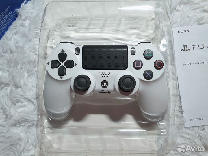 Новый геймпад DualShock 4 v2 White для PS4