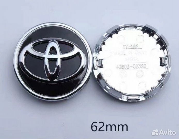 Заглушка в диски toyota