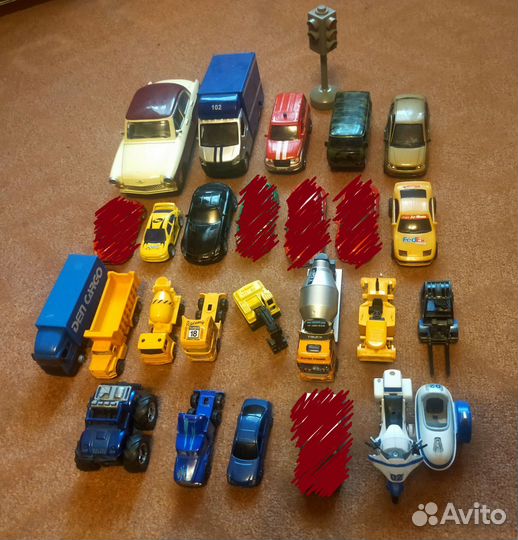 Детские машинки игрушки пакетом