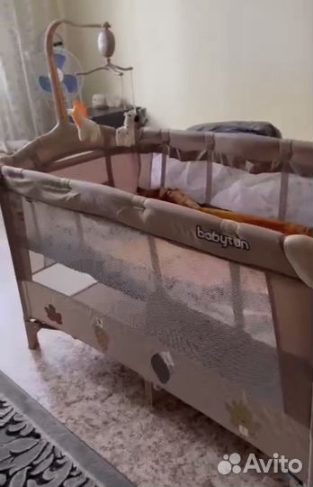 Детская кровать манеж