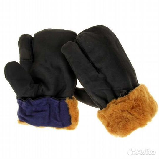 Рукавицы из овчины