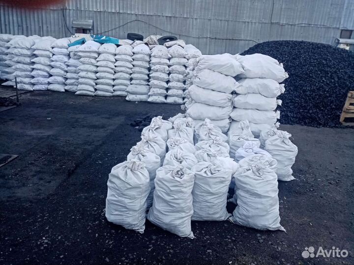 Уголь, Орех, Сорт, Рядовой. Доставка