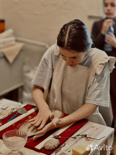 Девичник творческий мастер-класс по керамике