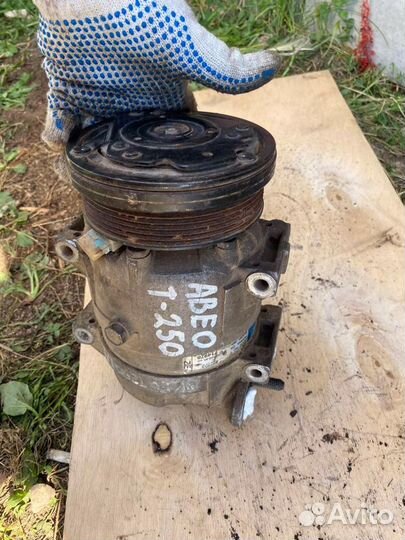 Компрессор кондиционера Chevrolet aveo t250