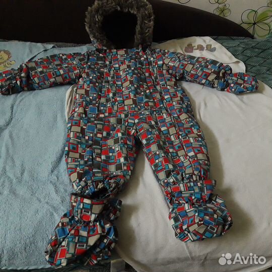 Зимний комбинезон на малыша 74 размера