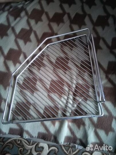 Полка хромированная