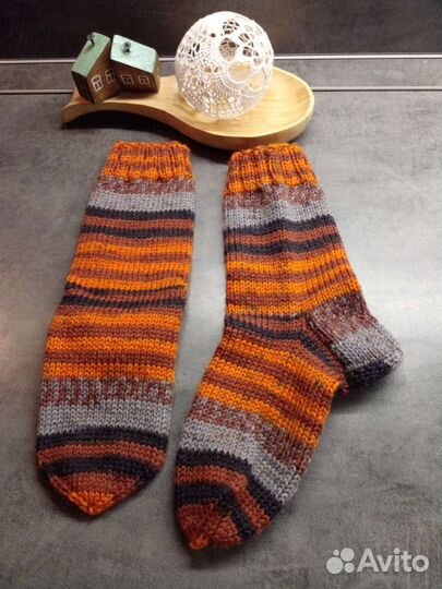 Носки ручной работы