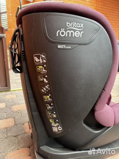 Детское автокресло 9 до 19 кг britax romer isofix