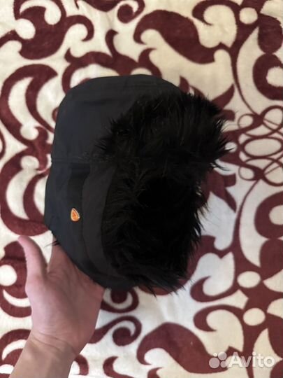 Мужская шапка ушанка nike