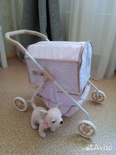 Коляска с собачкой