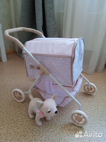 Коляска с собачкой
